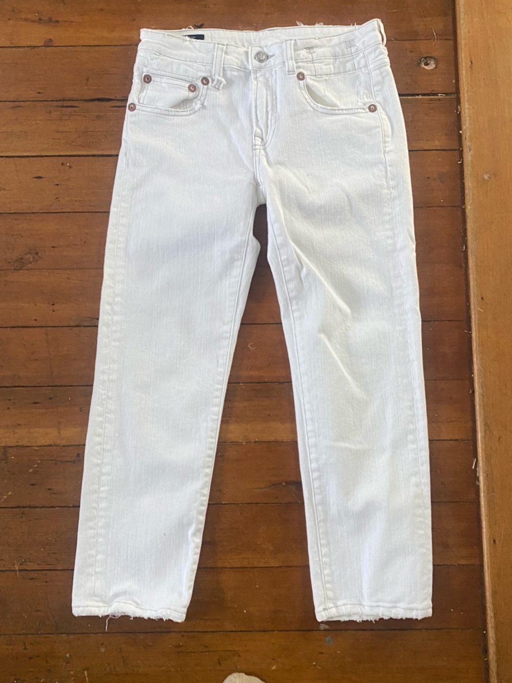 R13 Boy Straight White 25